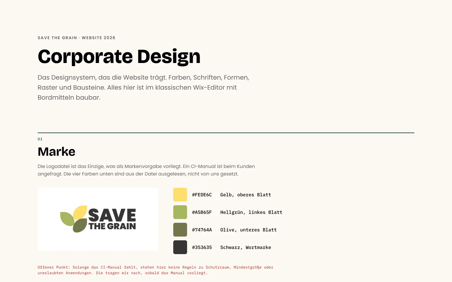 Corporate Design: Marke und Farben