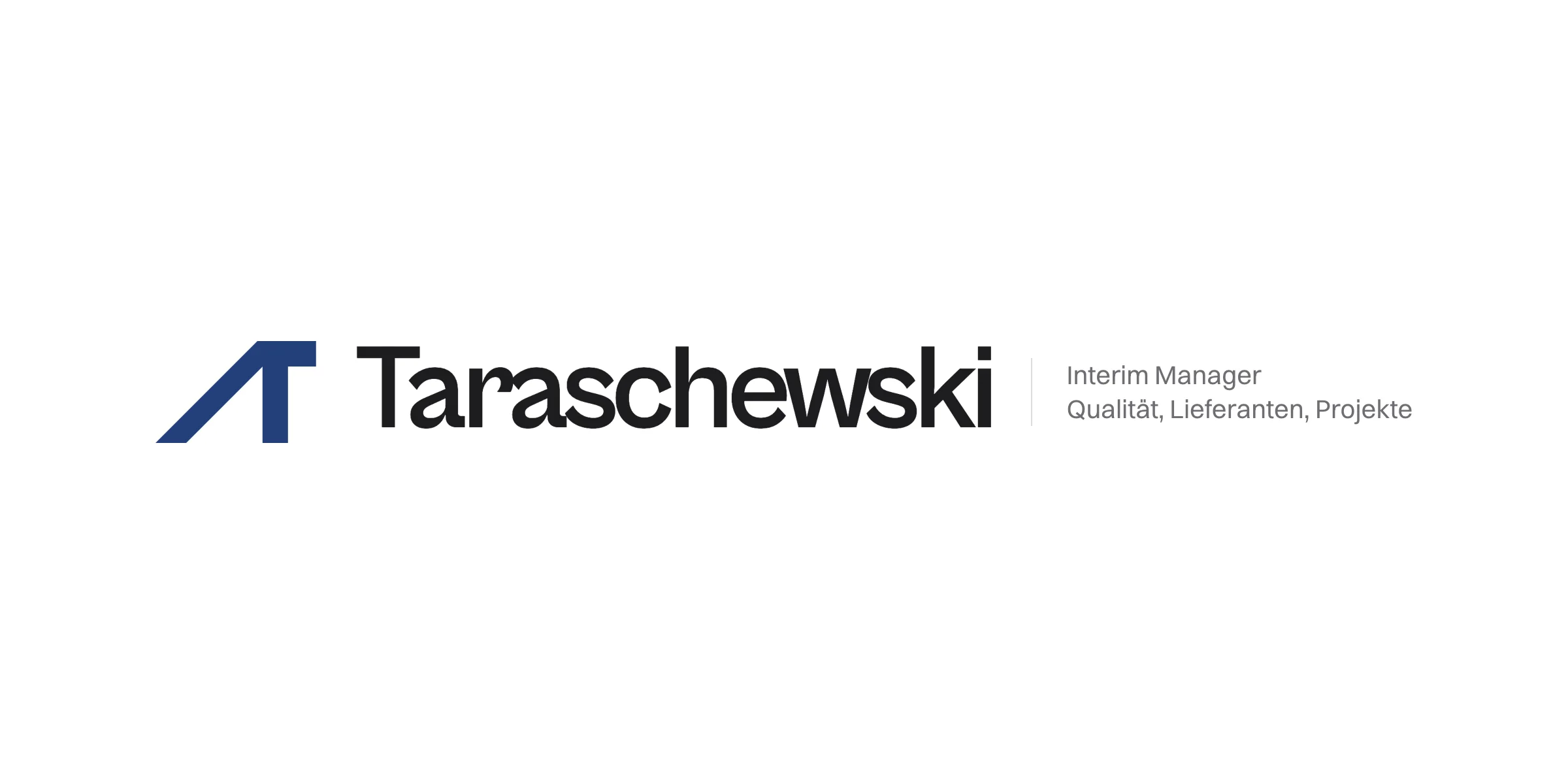 Wortmarke mit Zeichen und Zusatz „Interim Manager“